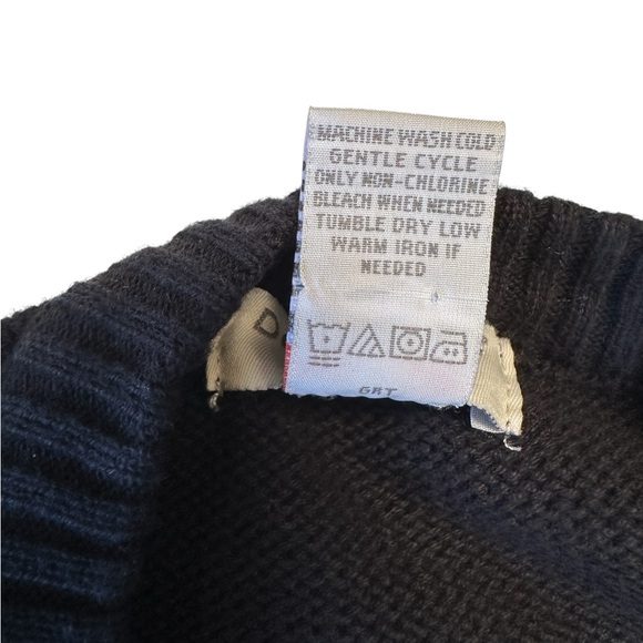 Dockers Black and White Festive Sweater,Reindeer design,Christmas,Holiday - Picture 7 of 10